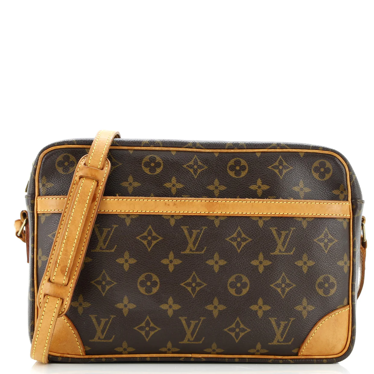 Trocadero Handbag Monogram Canvas 30 - Deep Luxury