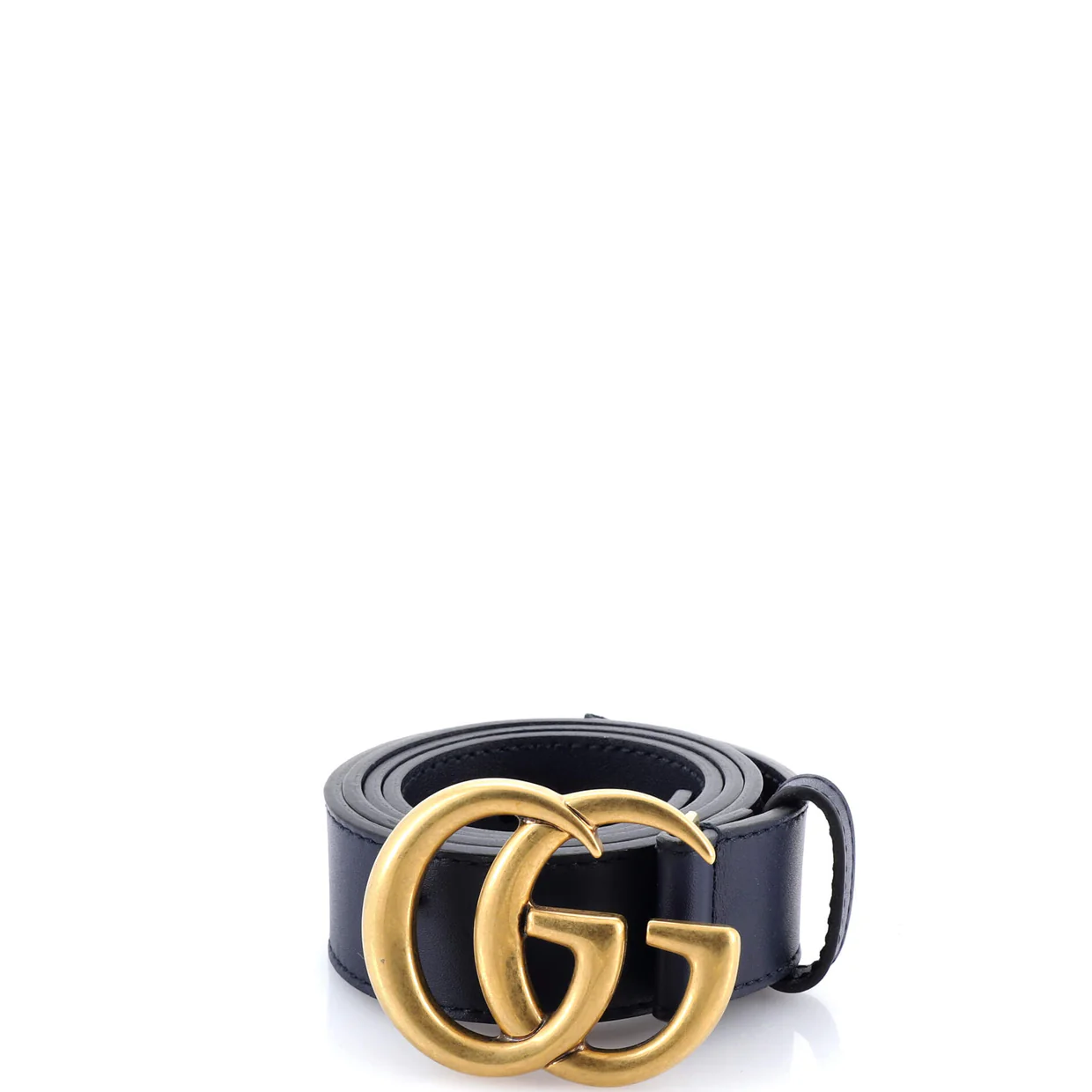 GG Marmont Belt Leather Medium - Deep Luxury