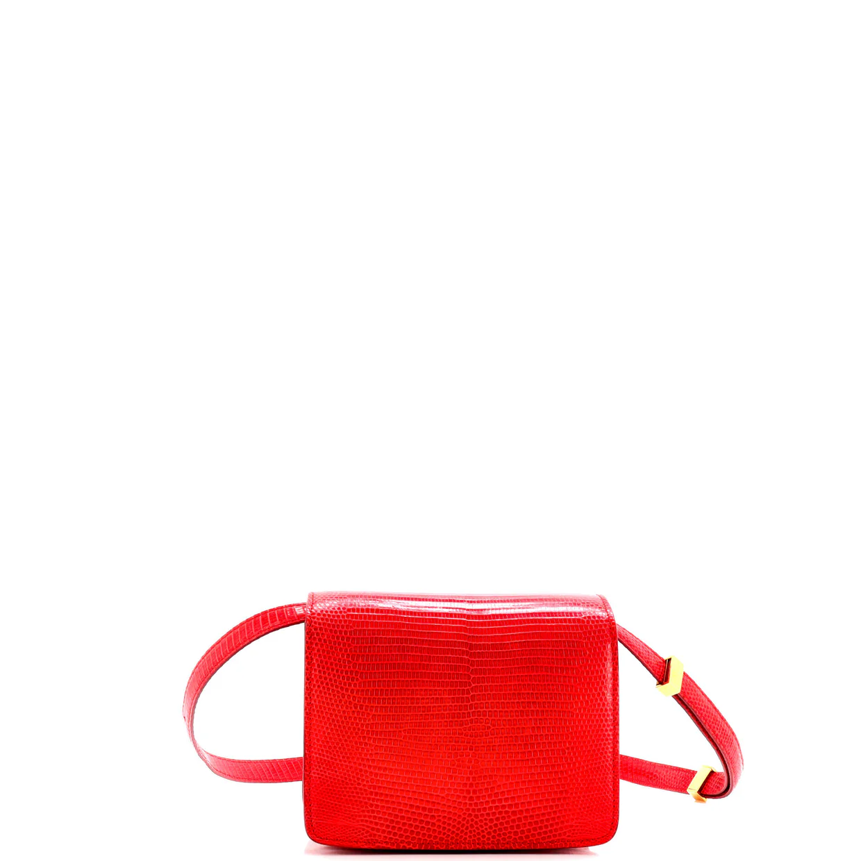 Classic Box Bag Lizard Small - Deep Luxury