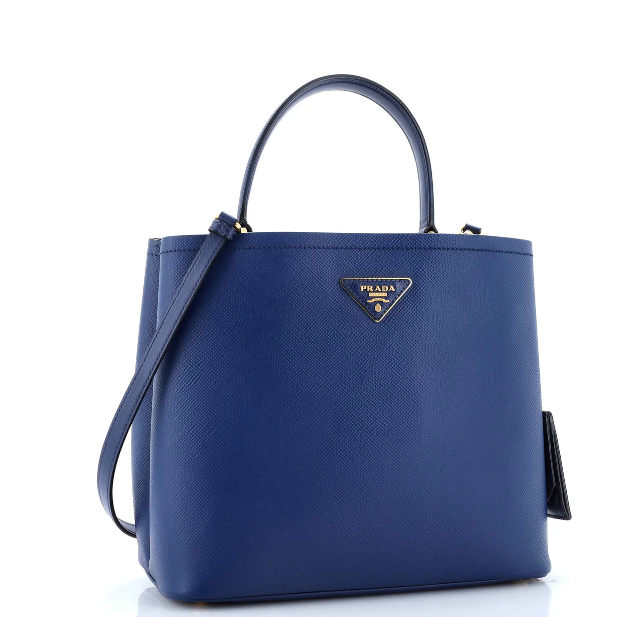 Panier Bucket Bag Saffiano Leather Large - Deep Luxury