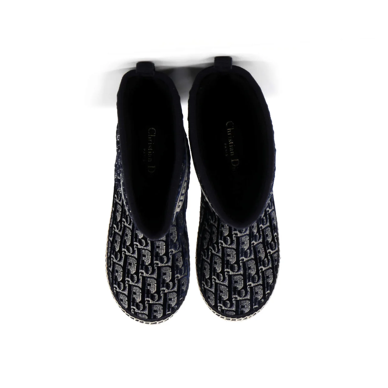Women's Granville Espadrille Boots Velvet Oblique - Deep Luxury