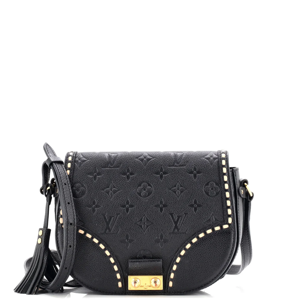 Junot Handbag Monogram Empreinte Leather - Deep Luxury