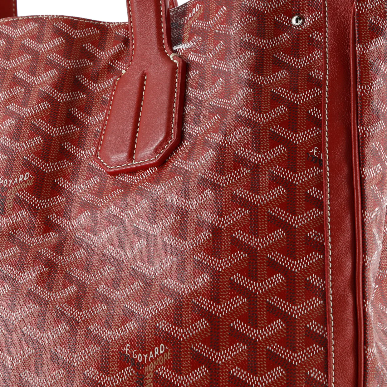 Voltaire Convertible Tote Painted Coated Canvas - Deep Luxury
