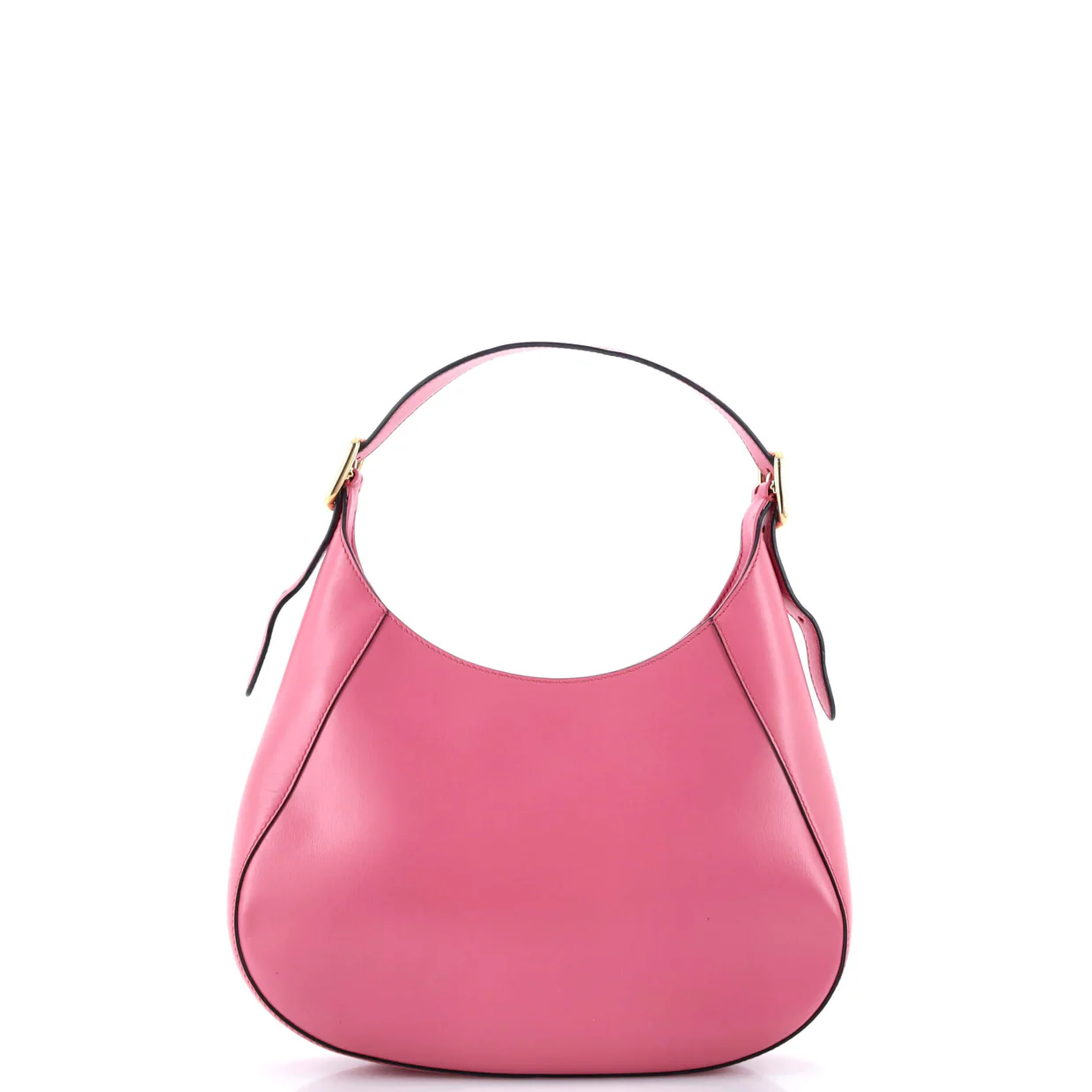 Cleo Shoulder Bag Box Calf Medium - Deep Luxury