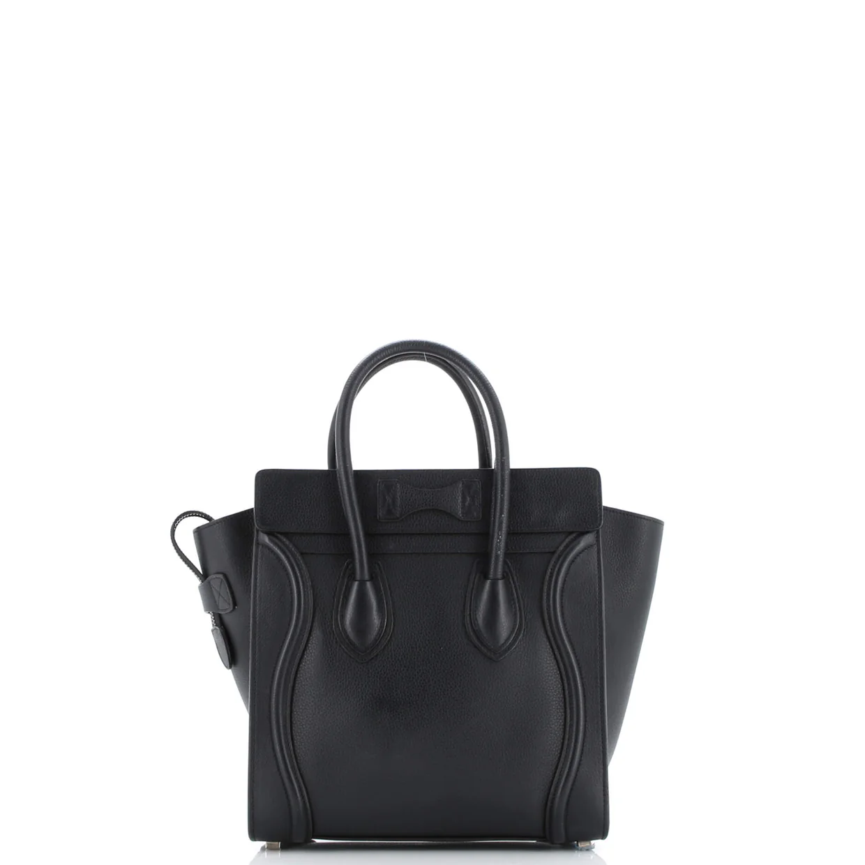 Luggage Bag Grainy Leather Micro - Deep Luxury