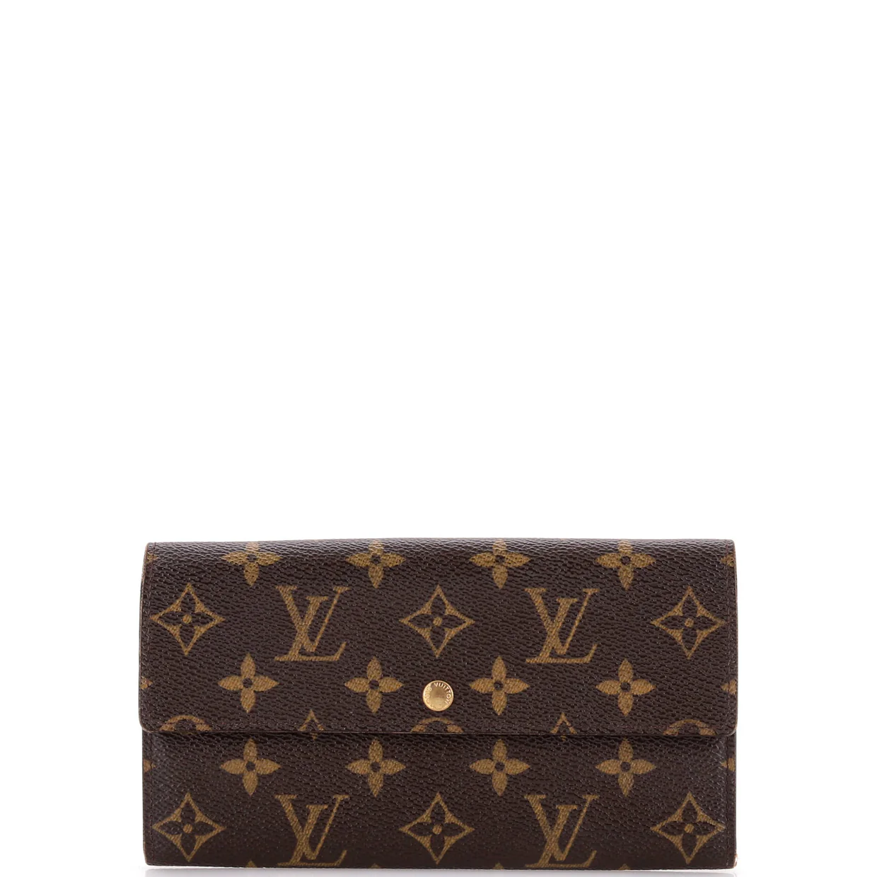 Vintage Sarah Wallet Monogram Canvas - Deep Luxury