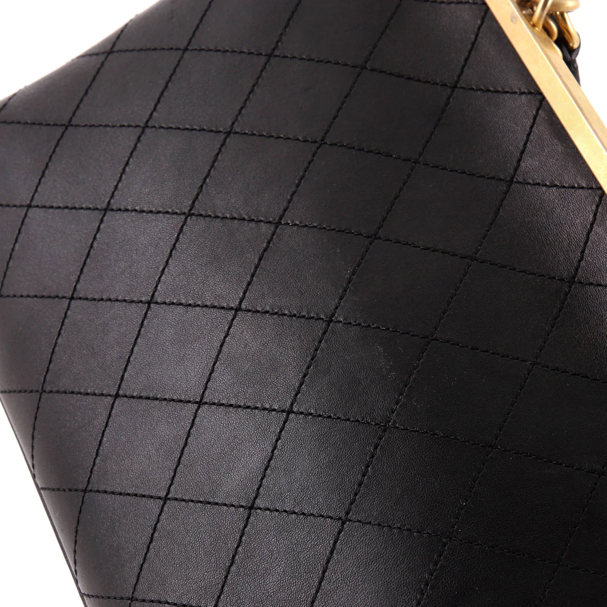 Coco Luxe Flap Bag Quilted Calfskin Medium - Deep Luxury