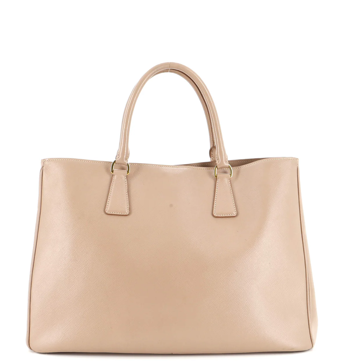Double Zip Lux Tote Saffiano Leather Large - Deep Luxury