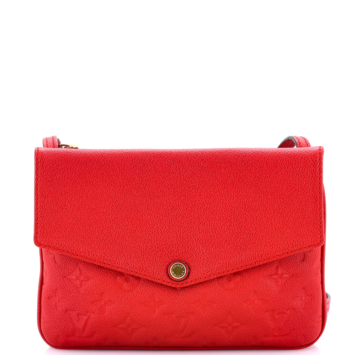 Twice Handbag Monogram Empreinte Leather - Deep Luxury