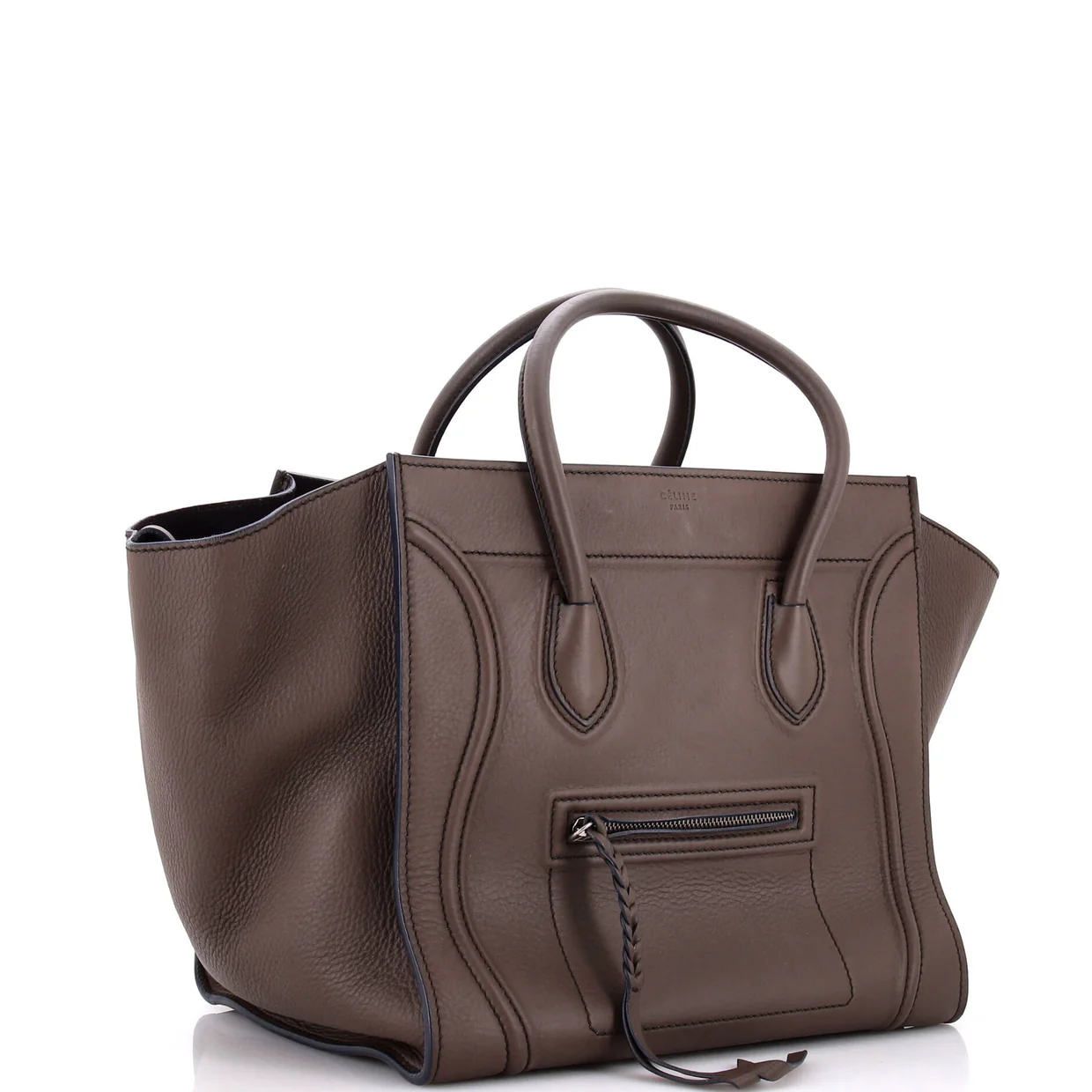 Phantom Bag Grainy Leather Medium - Deep Luxury