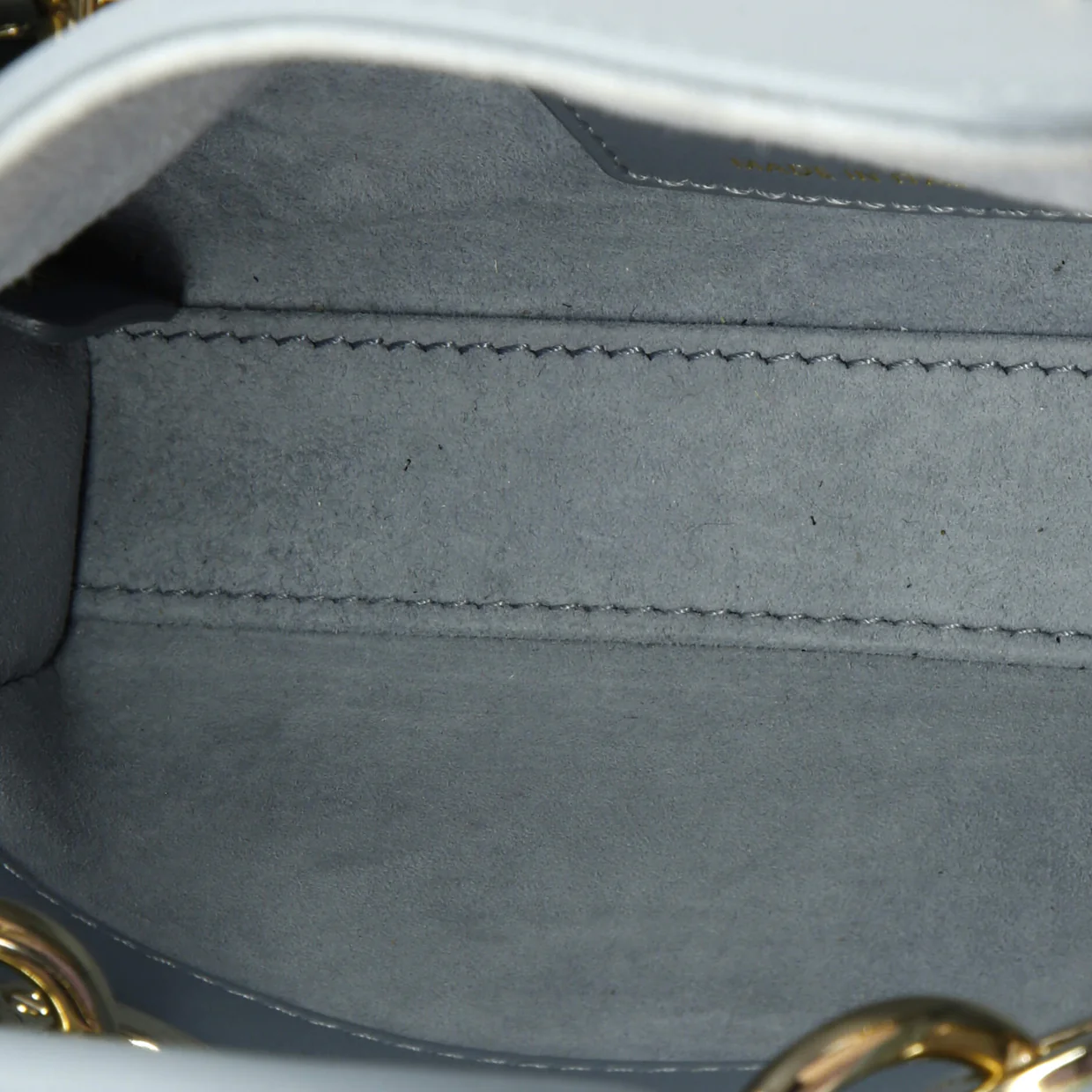 Lady D-Joy Bag Cannage Quilt Lambskin Micro - Deep Luxury