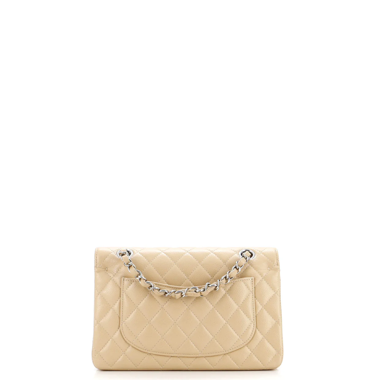 Classic Double Flap Bag Quilted Caviar Small - Deep Luxury