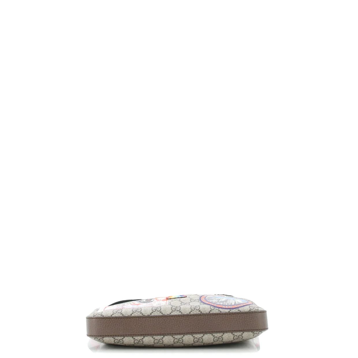 Courrier Zip Messenger GG Coated Canvas with Applique Medium - Deep Luxury