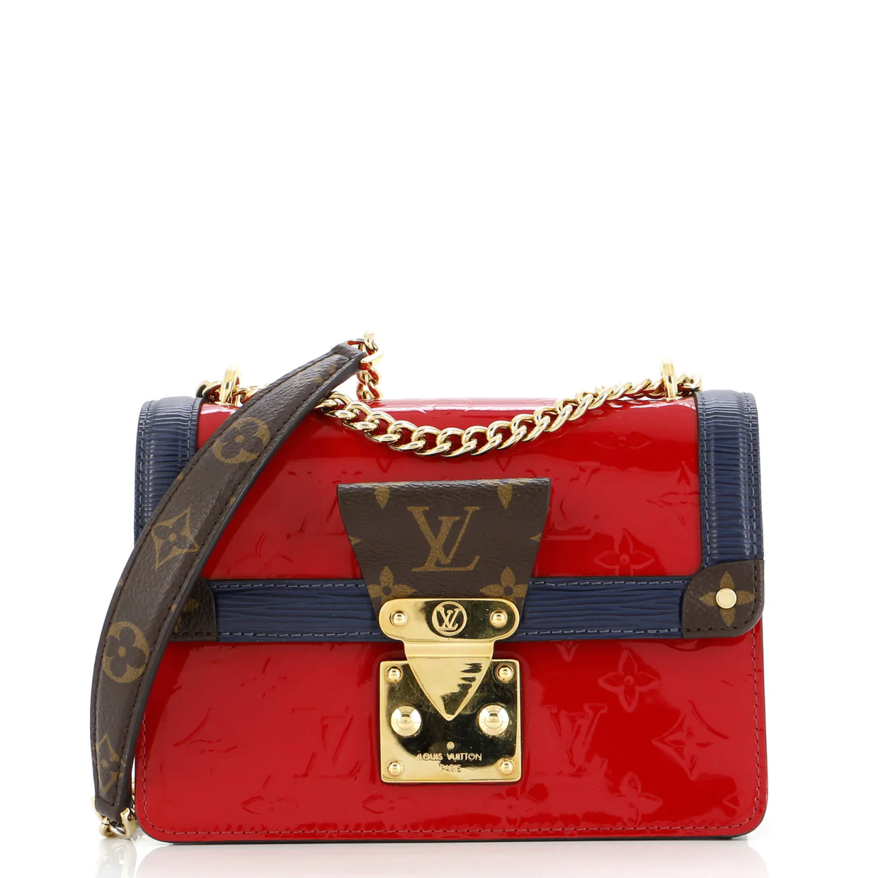 Wynwood Handbag Monogram Vernis with Monogram Canvas - Deep Luxury