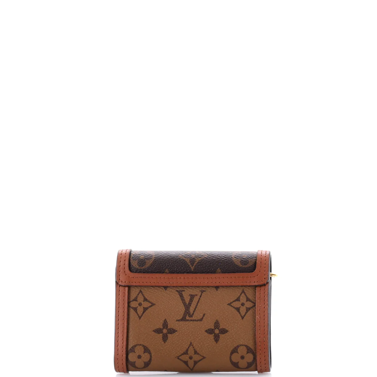 Dauphine Wallet Reverse Monogram Canvas Compact - Deep Luxury