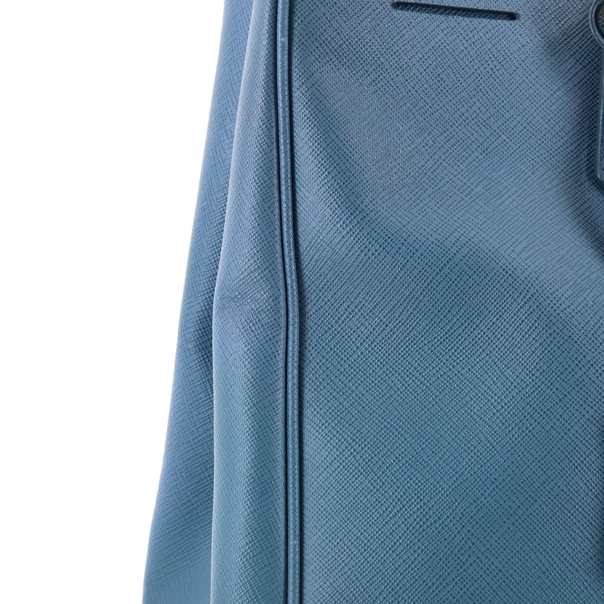 Double Zip Lux Tote Saffiano Leather Large - Deep Luxury