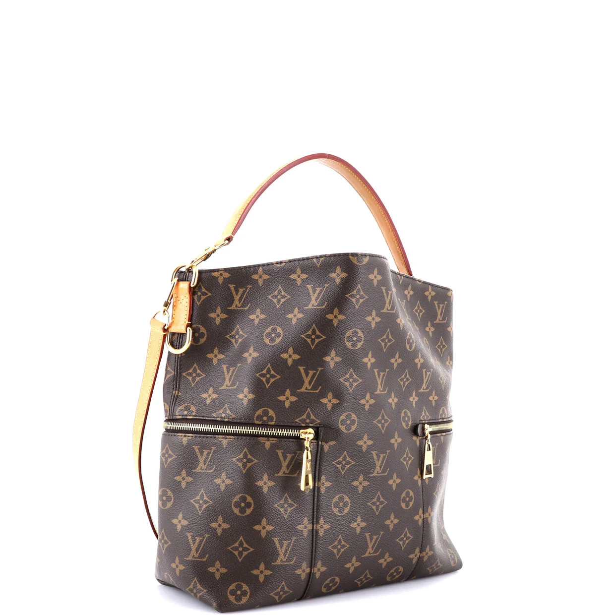 Melie Handbag Monogram Canvas - Deep Luxury