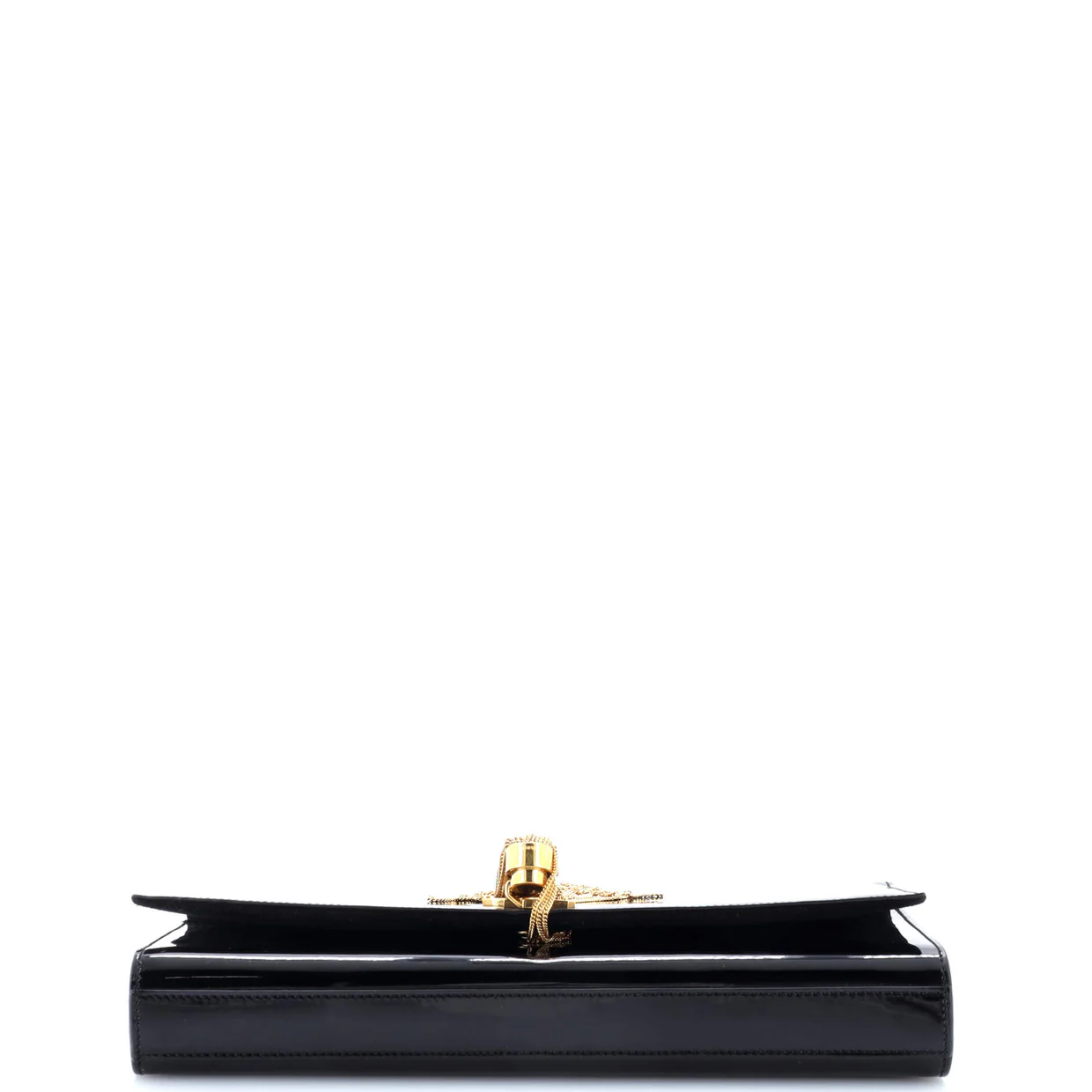 Classic Monogram Tassel Clutch Patent - Deep Luxury