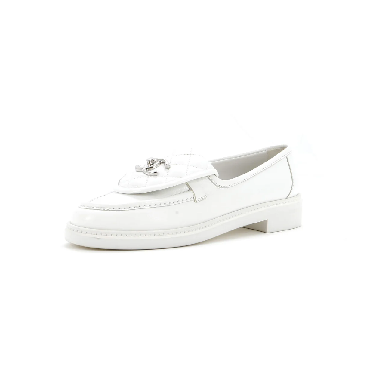 Women's CC Loafers Quilted Leather - Deep Luxury