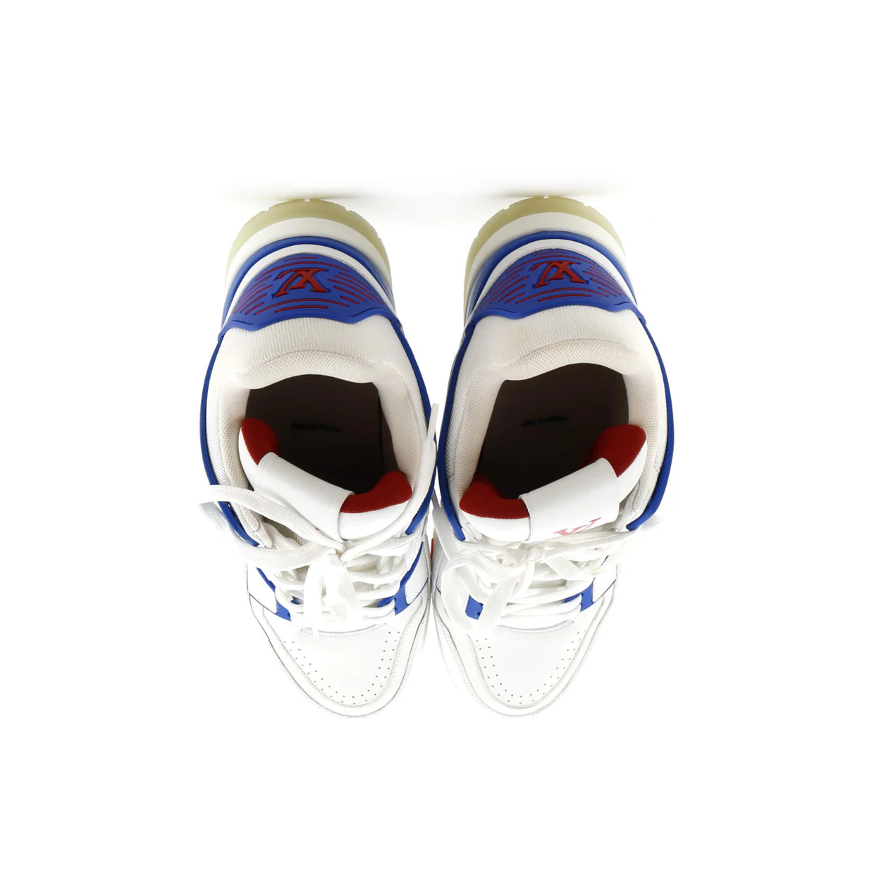Men's LV Trainer Line Sneakers Leather - Deep Luxury