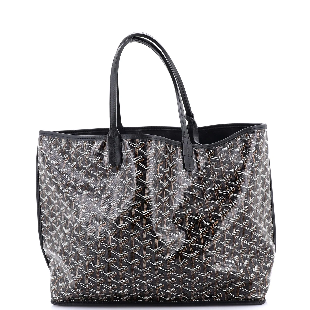 Anjou Reversible Tote Coated Canvas PM - Deep Luxury