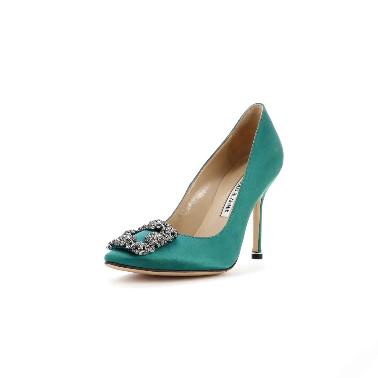 Women's Hangisi Pumps Satin 105 - Deep Luxury