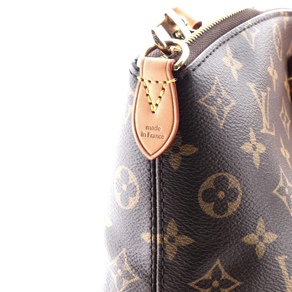 Boetie Zipped Tote Monogram Canvas MM - Deep Luxury