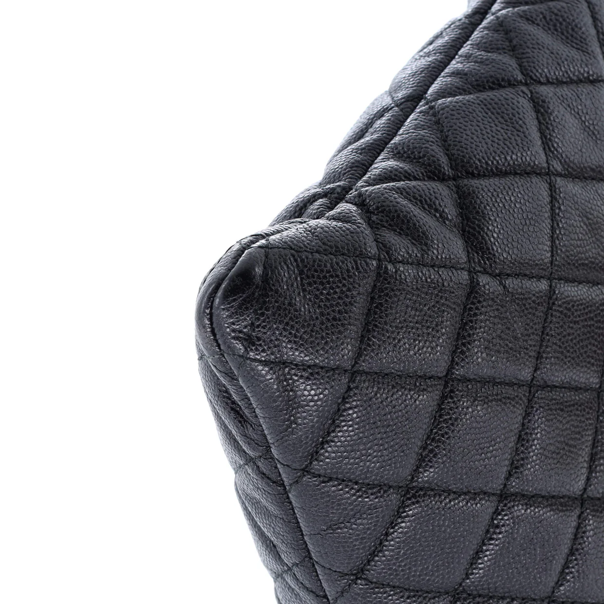 Boy O Case Clutch Quilted Caviar Large - Deep Luxury