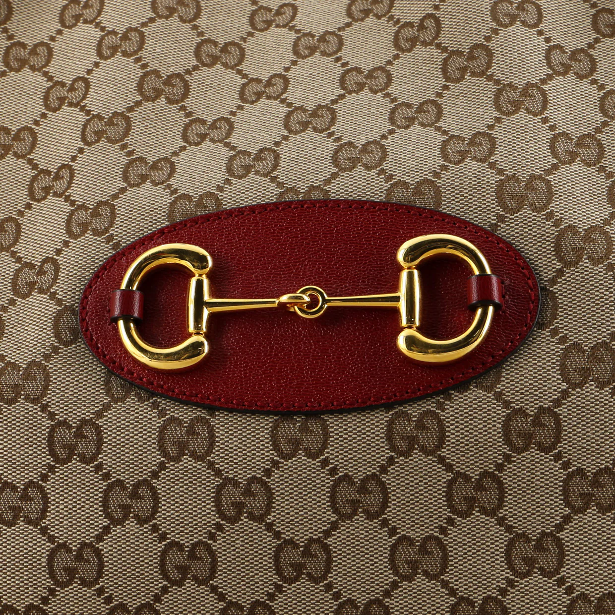 Horsebit 1955 Chain Tote GG Canvas Large - Deep Luxury