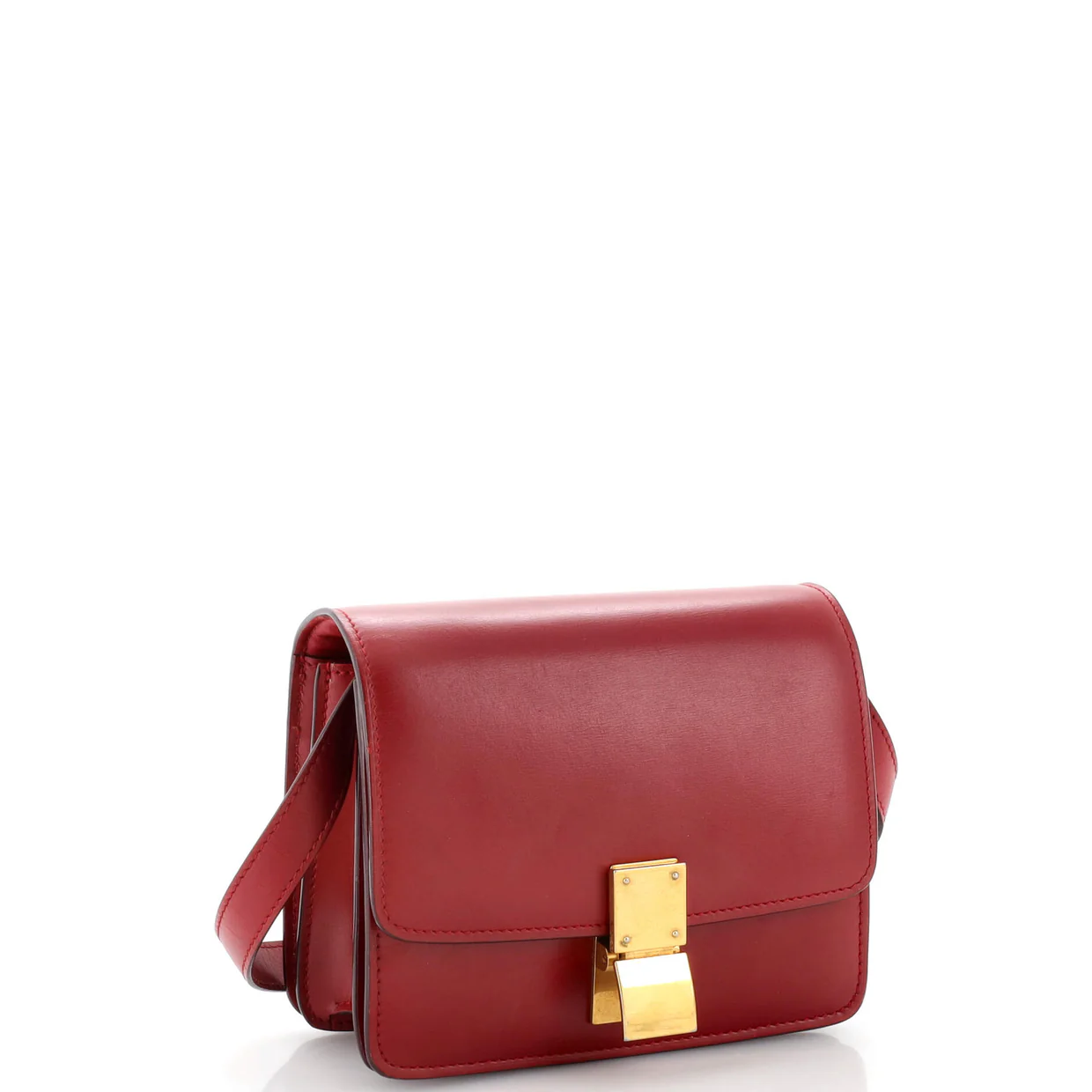 Classic Box Bag Smooth Leather Small - Deep Luxury