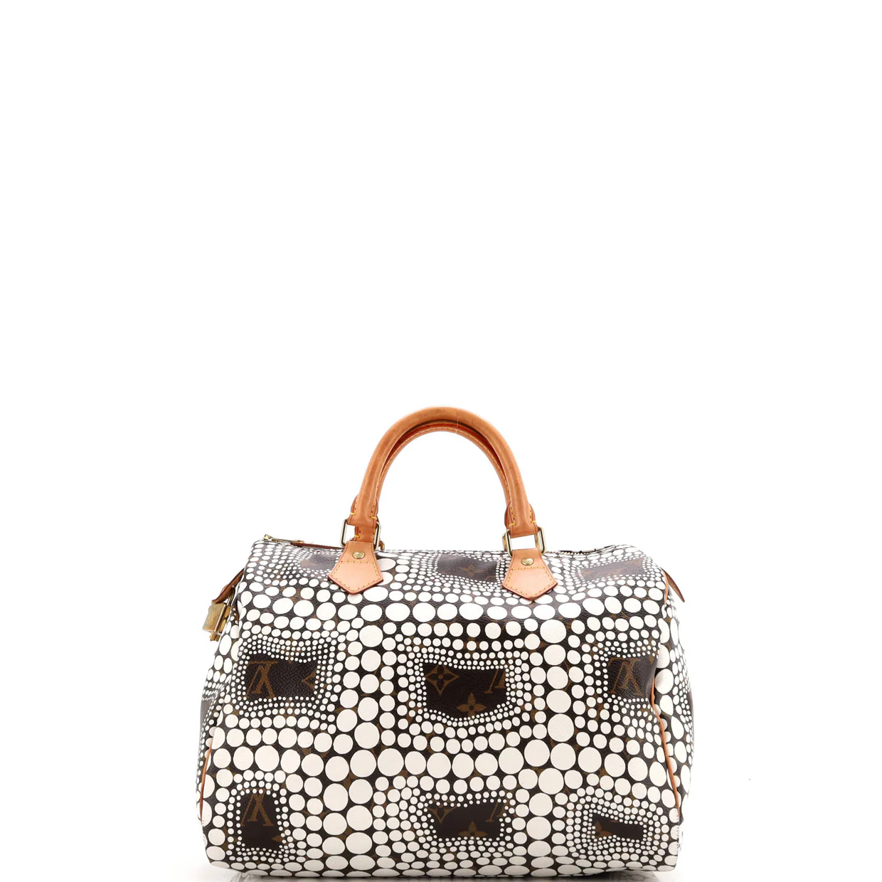 Speedy Handbag Limited Edition Kusama Town Monogram Canvas 30 - Deep Luxury