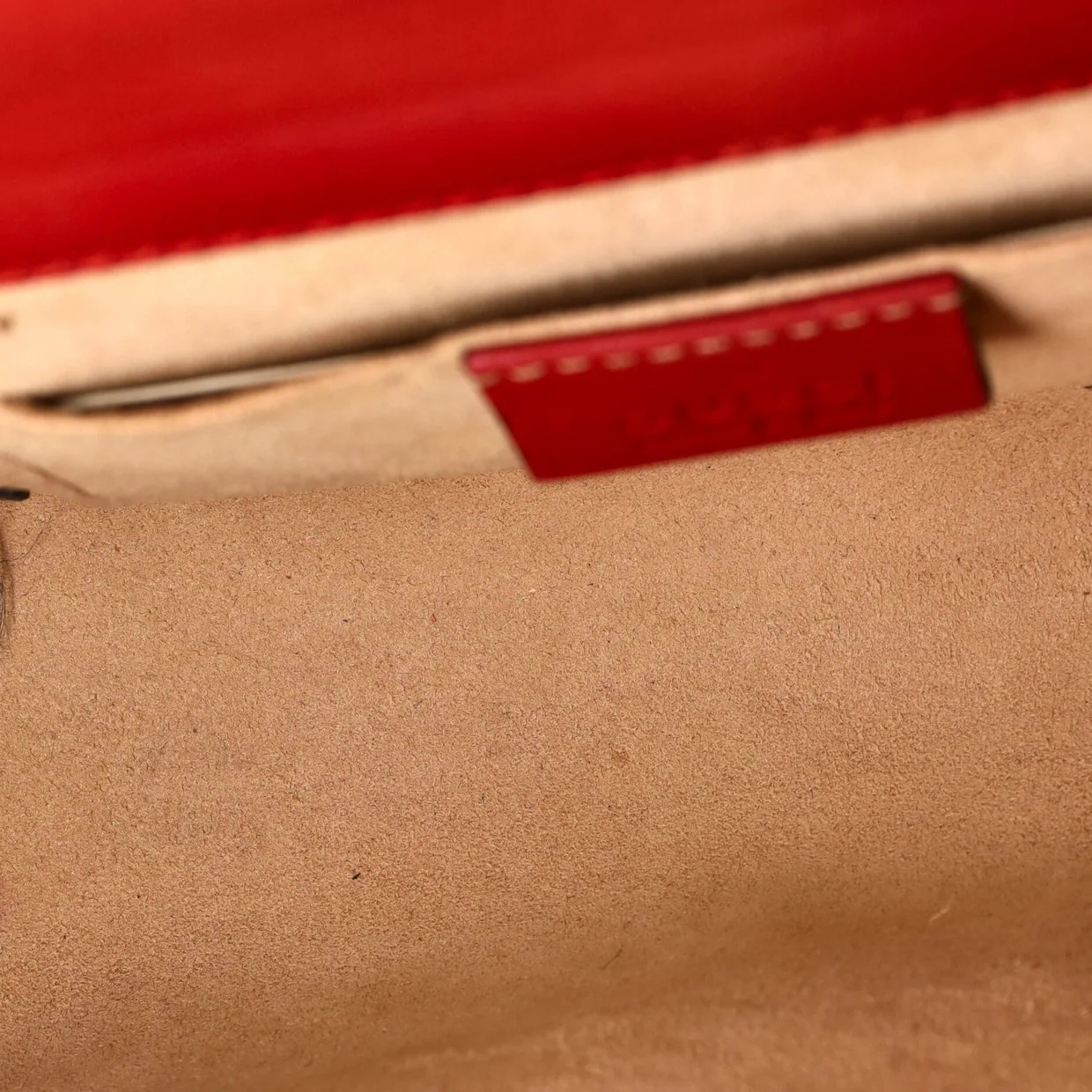 Padlock Shoulder Bag Blooms Print GG Coated Canvas Small - Deep Luxury