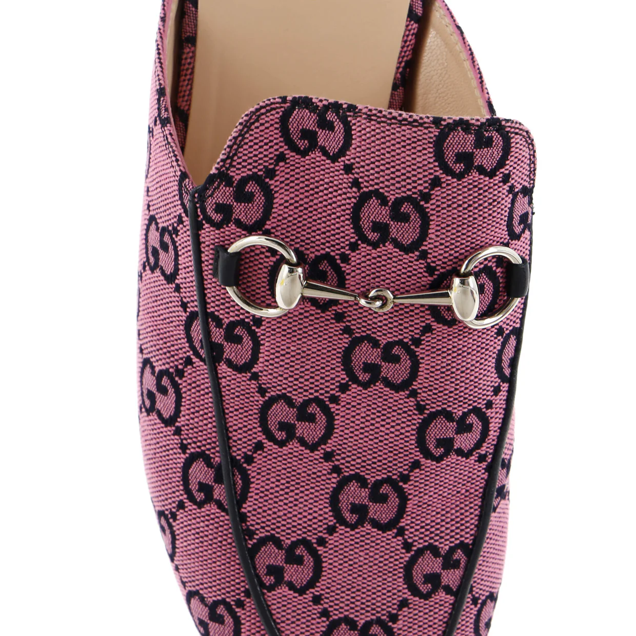 Women's Princetown Mules GG Canvas - Deep Luxury