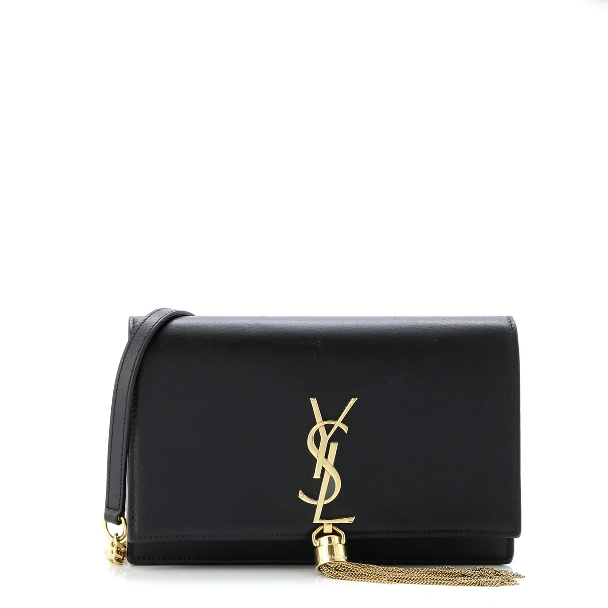 Classic Monogram Tassel Chain Wallet Leather - Deep Luxury