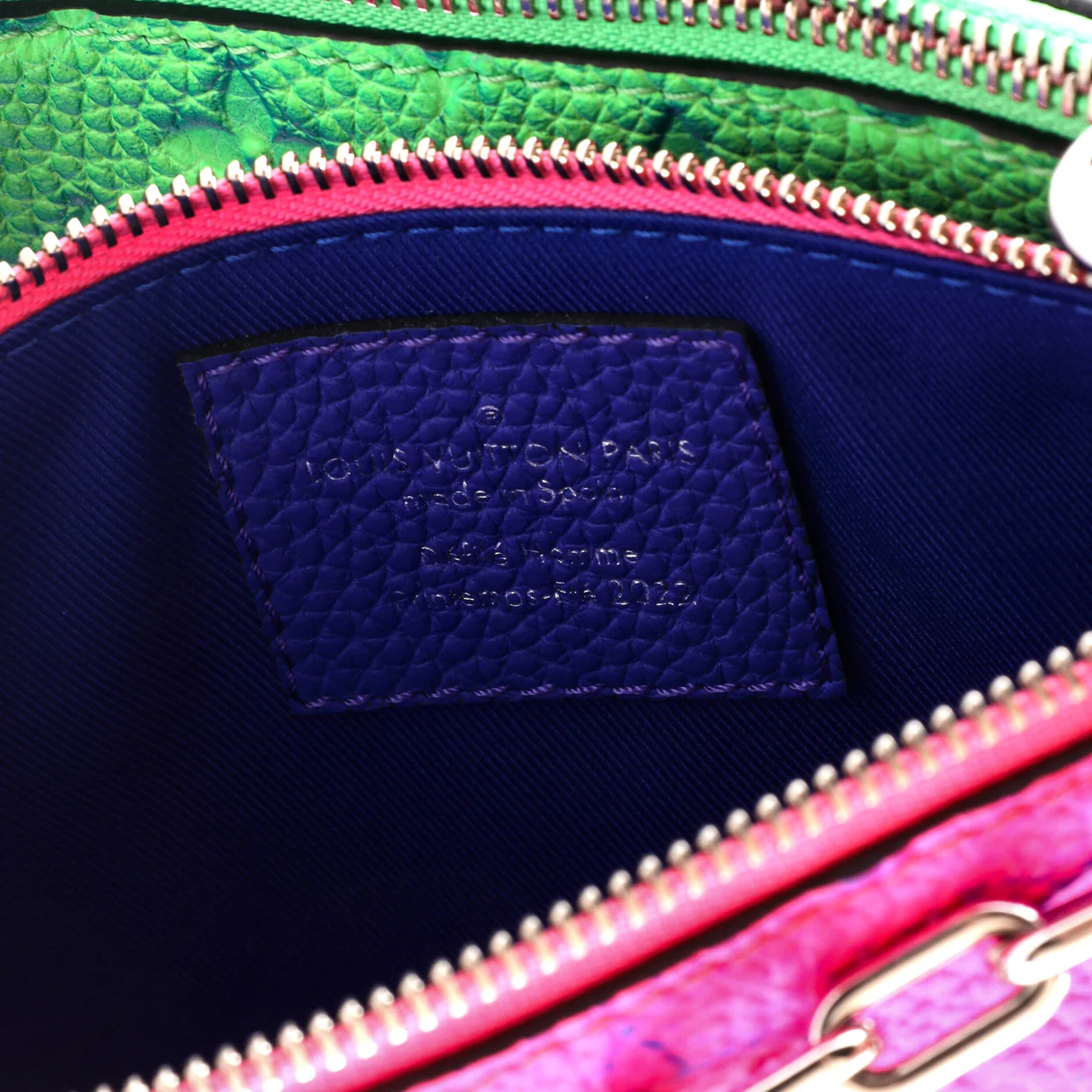 Trio Pouch Messenger Bag Limited Edition Illusion Monogram Taurillon Leather - Deep Luxury