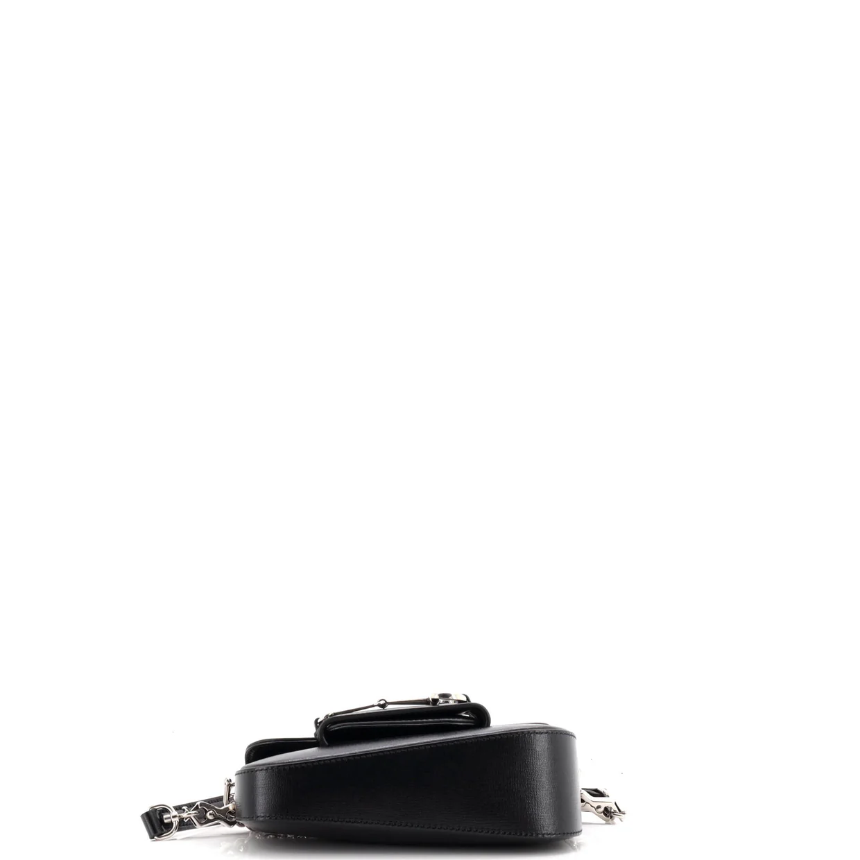 Horsebit 1955 Asymmetric Shoulder Bag Leather Mini - Deep Luxury