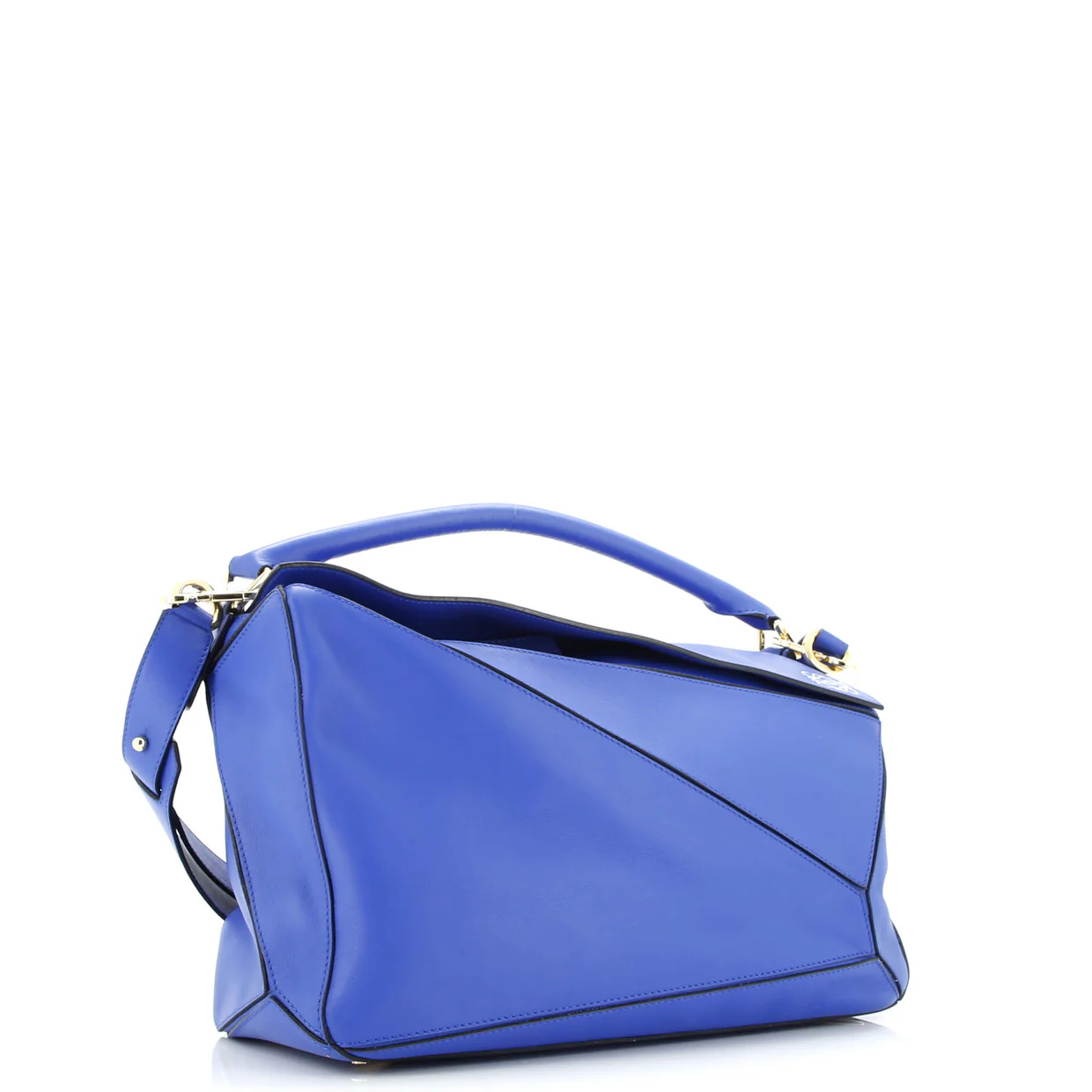 Puzzle Bag Leather Large - Deep Luxury