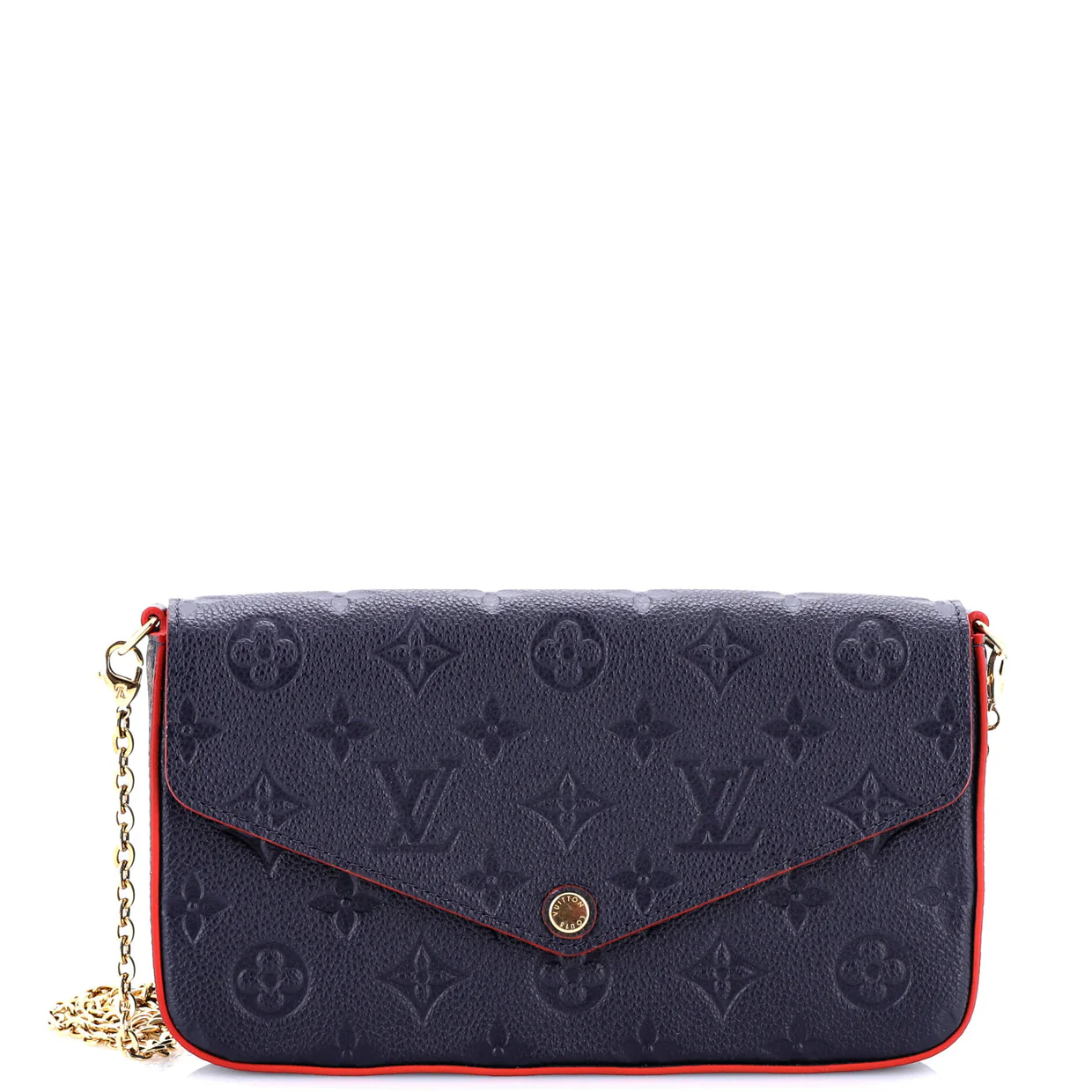 Felicie Pochette Monogram Empreinte Leather - Deep Luxury