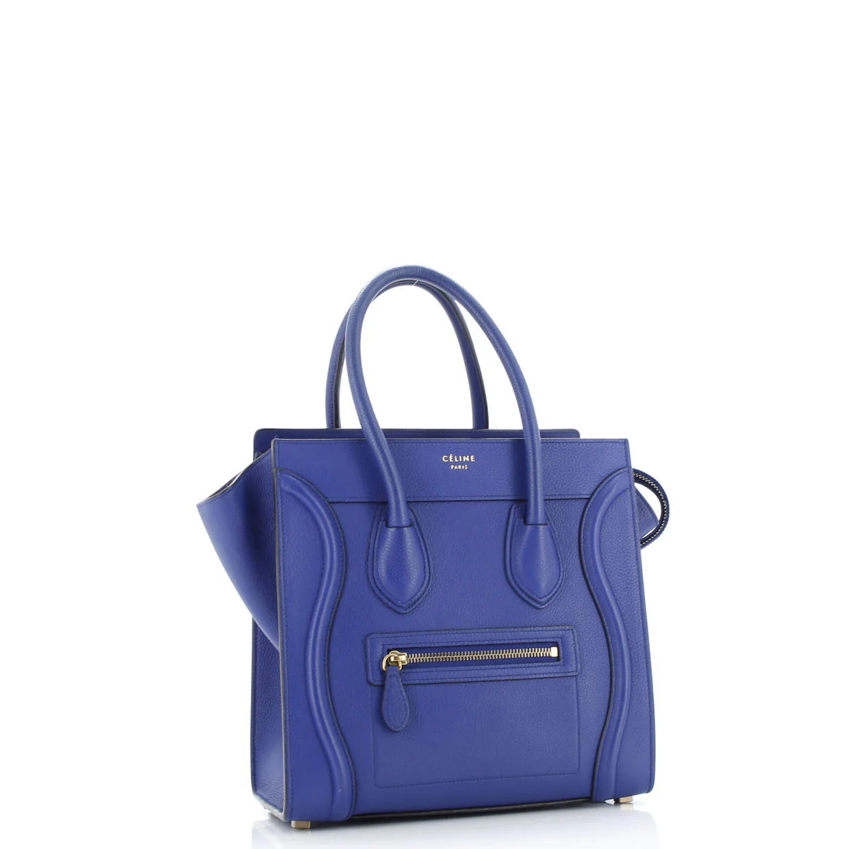 Luggage Bag Grainy Leather Micro - Deep Luxury