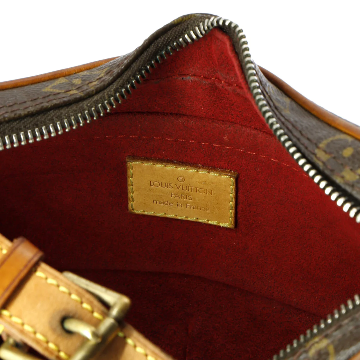 Croissant Handbag Monogram Canvas PM - Deep Luxury