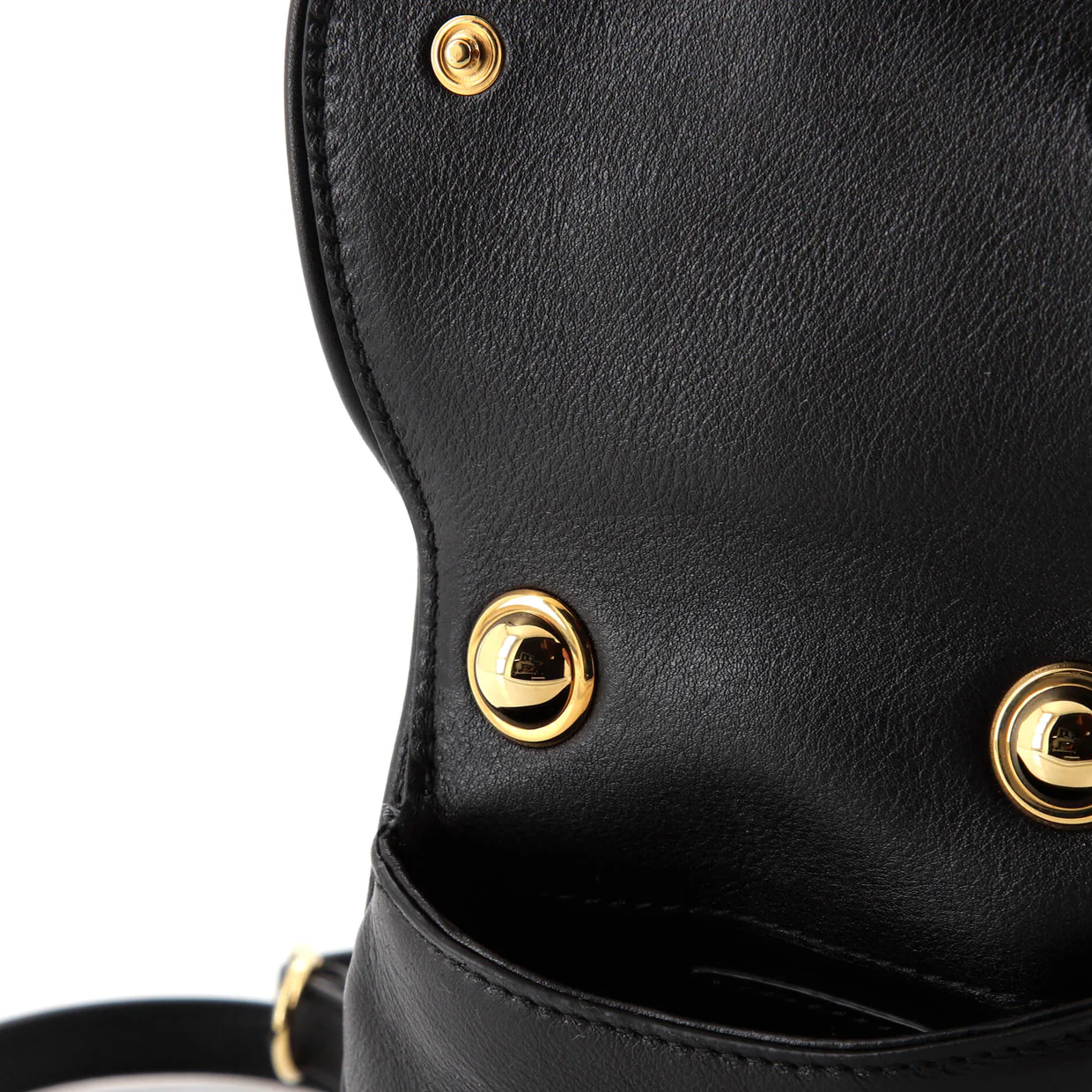 Blondie NM Chain Flap Bag Leather Mini - Deep Luxury