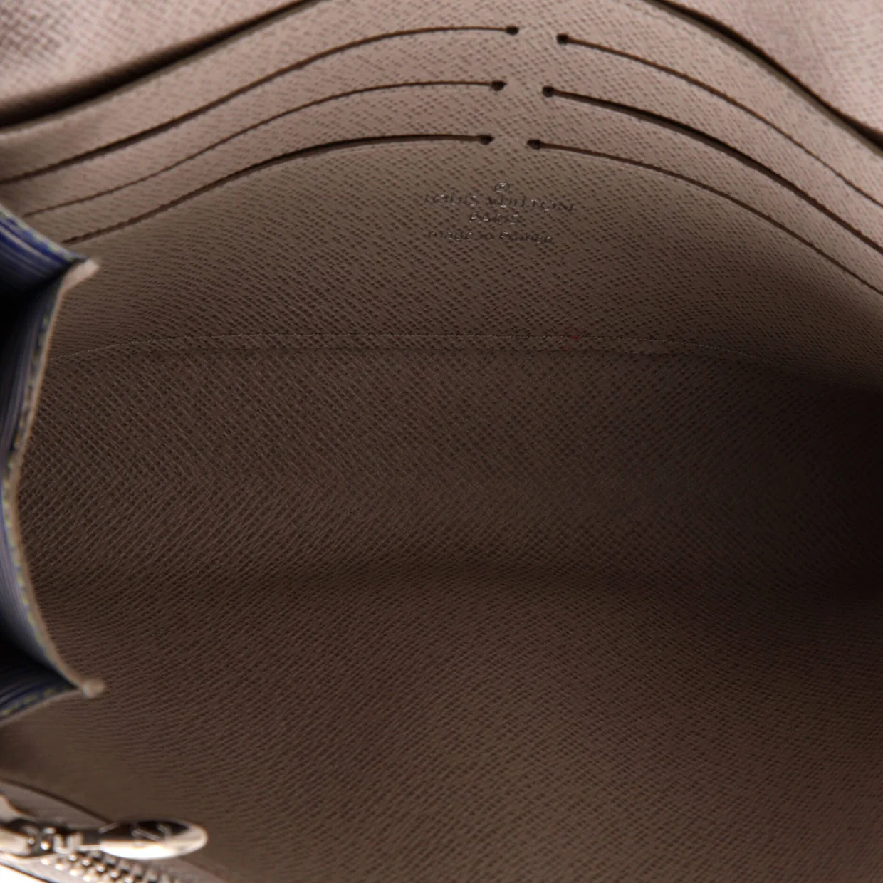 Twist Chain Wallet Epi Leather - Deep Luxury