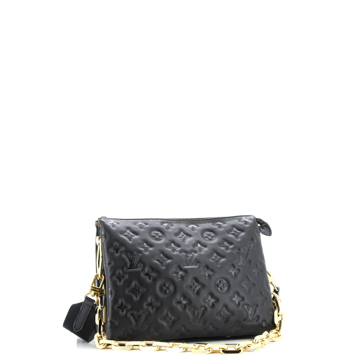 Coussin Bag Monogram Embossed Lambskin PM - Deep Luxury