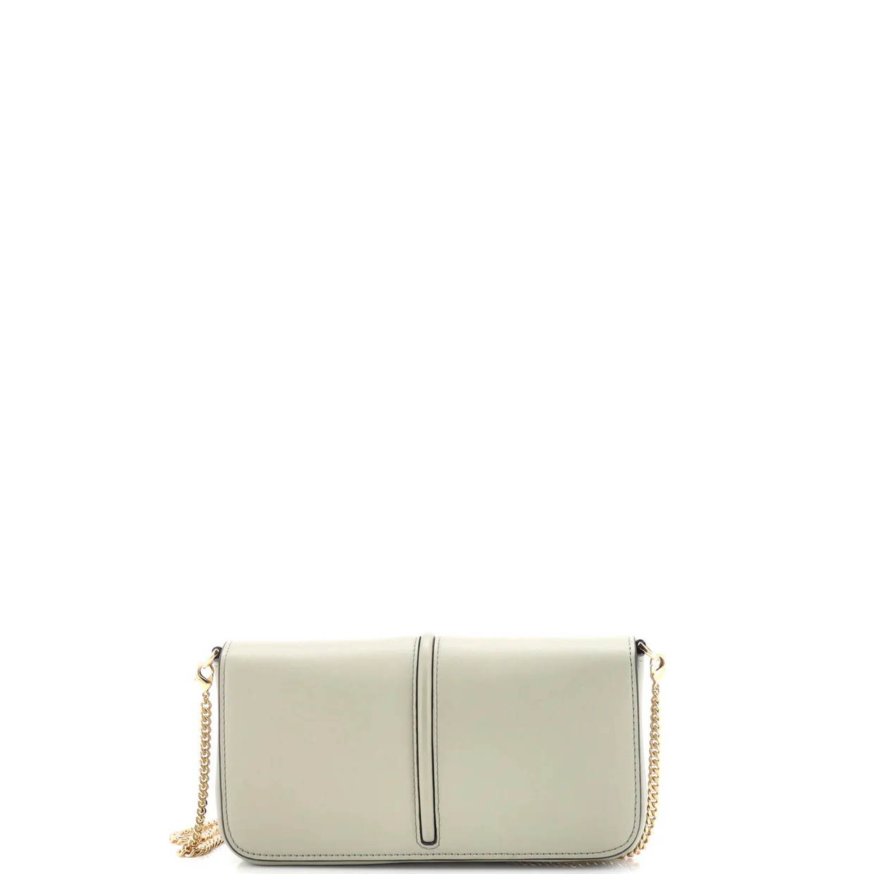 Fendigraphy Wallet On Chain Leather - Deep Luxury