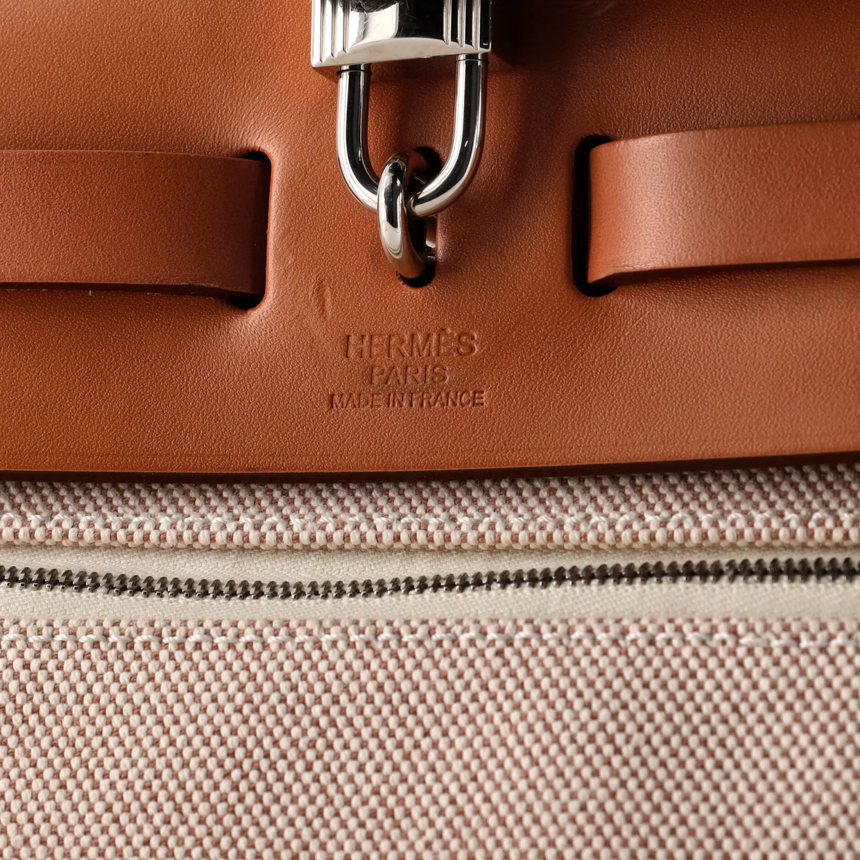 Herbag Zip Pegase Pop Toile and Leather 31 - Deep Luxury