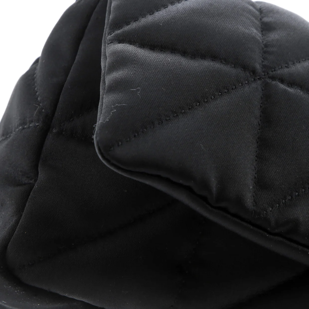 Jamie Flap Bag Quilted Satin Medium - Deep Luxury