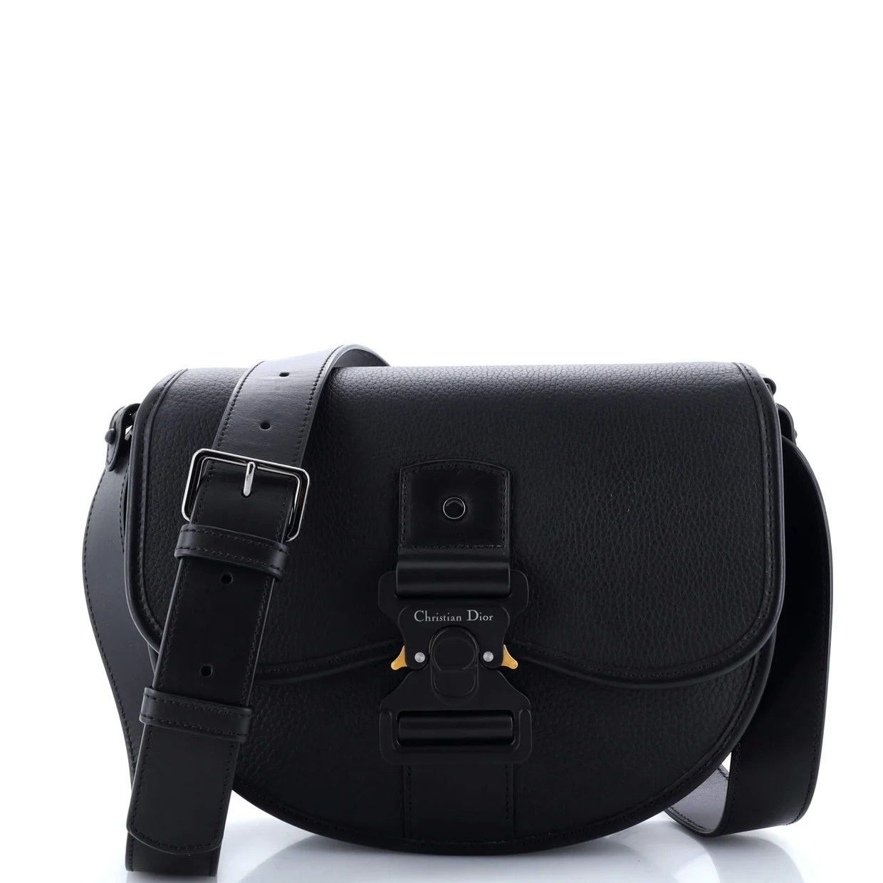 Gallop Flap Messenger Bag Leather Medium - Deep Luxury