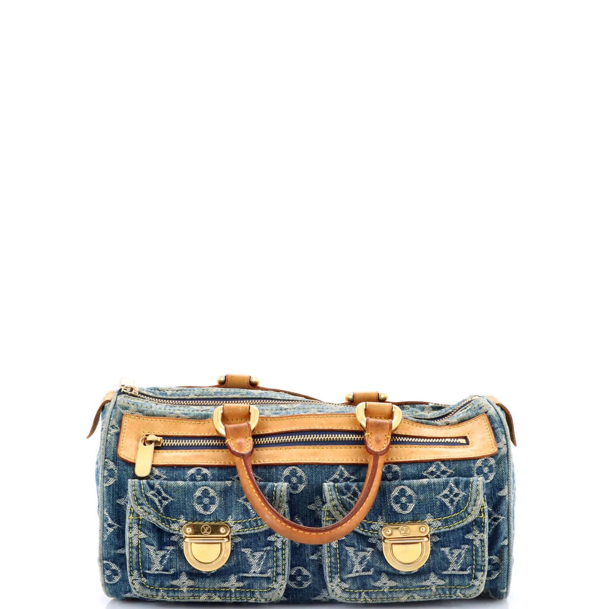 Neo Speedy Bag Denim - Deep Luxury