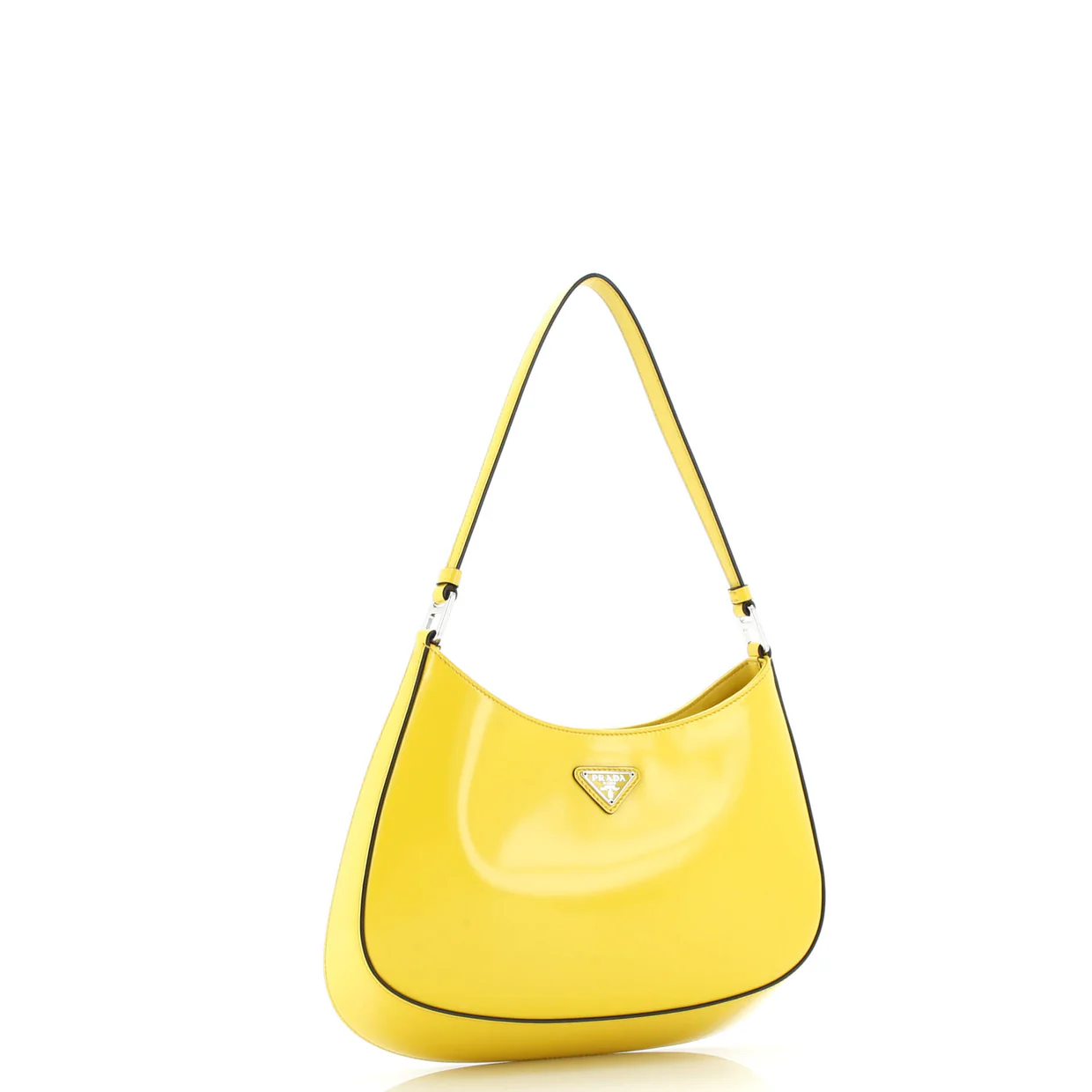 Cleo Shoulder Bag Spazzolato Leather Large - Deep Luxury