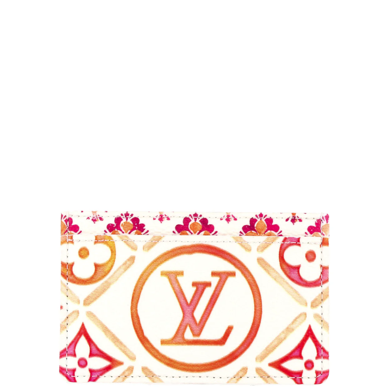 Card Holder Monogram Tiles By The Pool - Deep Luxury
